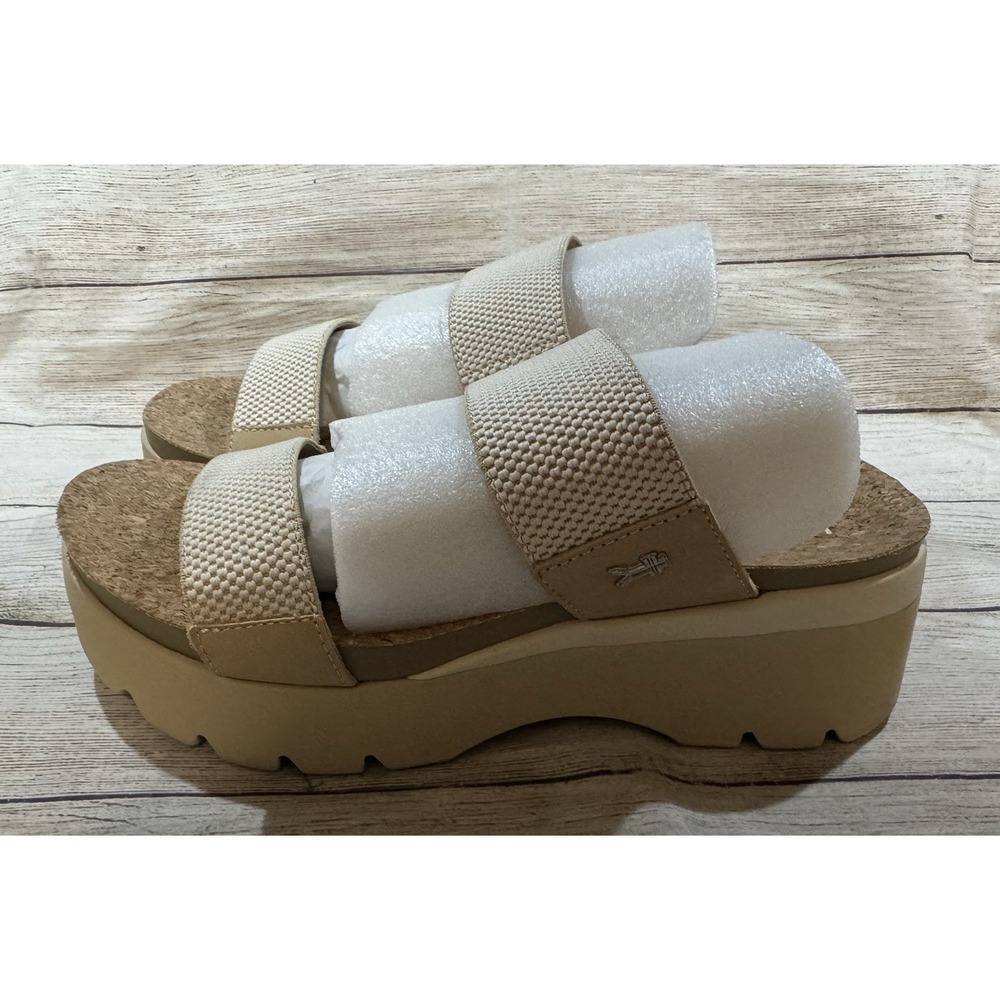 KURU Loma Tila Sand Desert Tan Slip On Slide Shoes Sandals Heel Support Sz 11 M - Picture 3 of 6